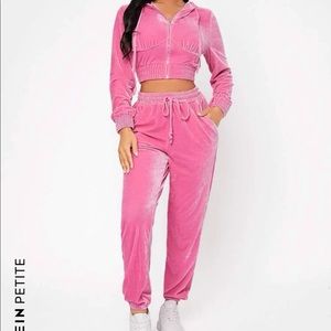 pink jumpsuit from shien